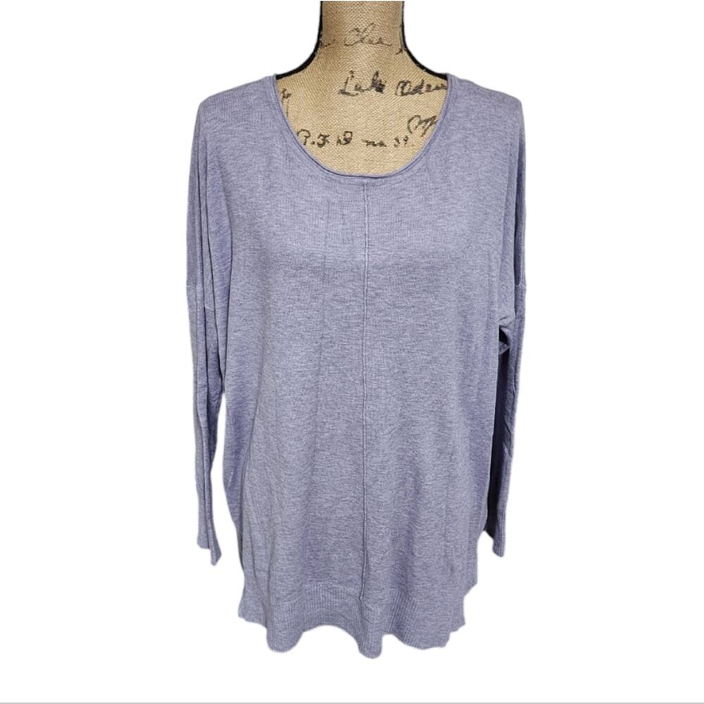 DEBUT OVERSIZED LAVENDER PALE PURPLE LILAC SOFT AND COZY SWEATER SIZE MEDIUM 2X
